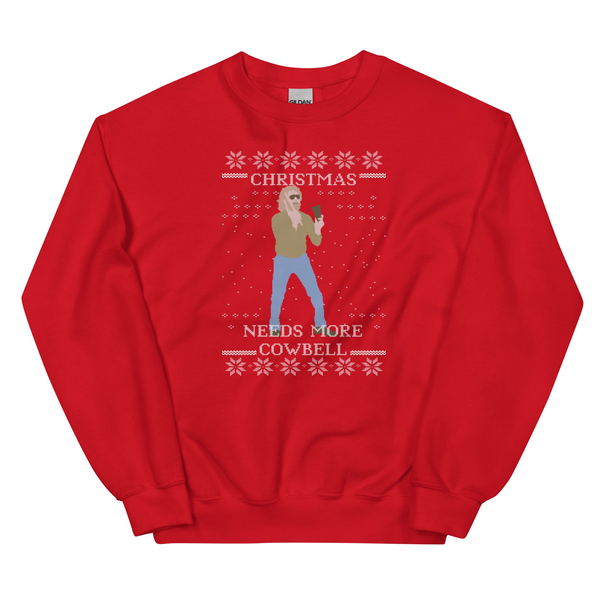 Christmas Needs More Cowbell Unisex Sweatshirt