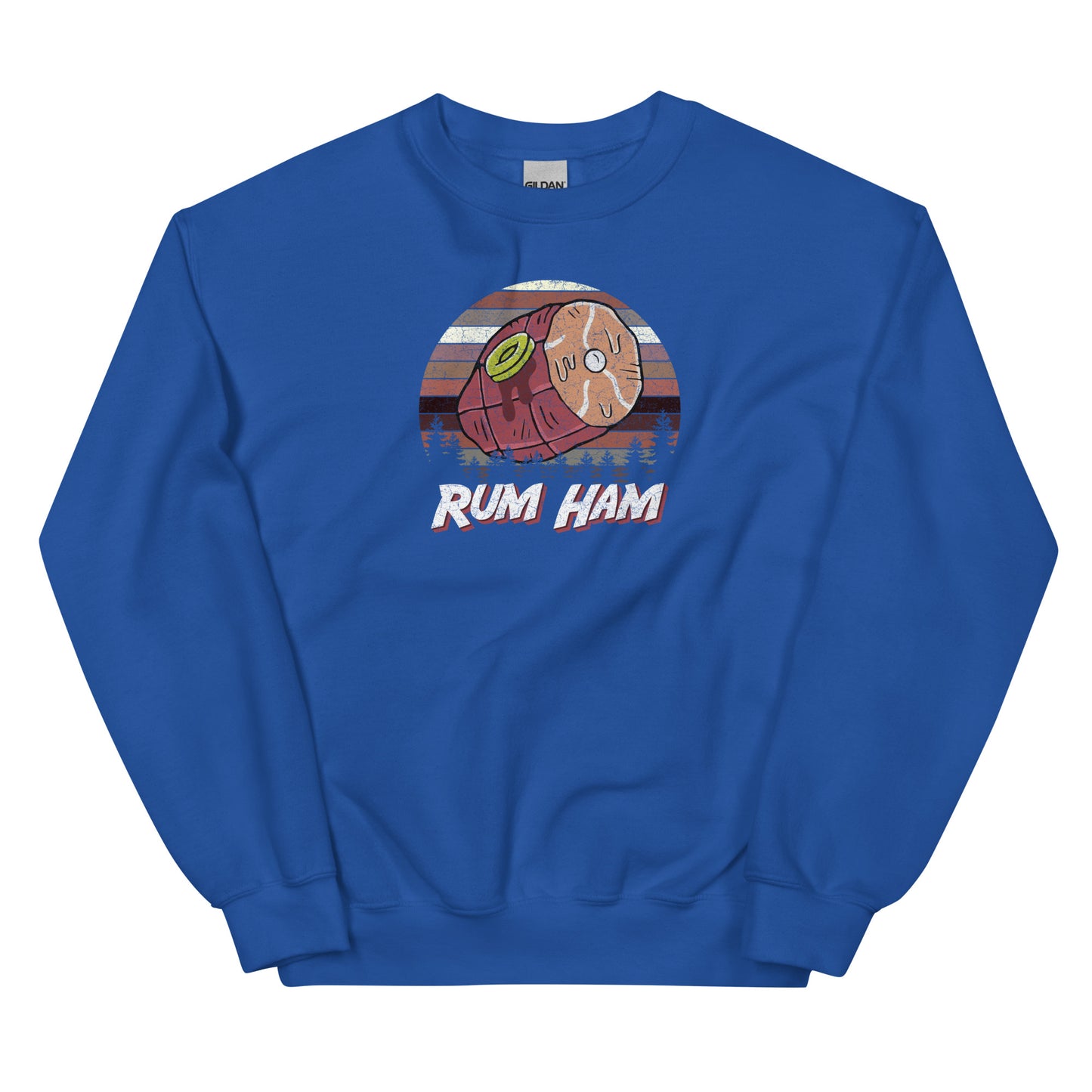 Rum Ham Retro Unisex Sweatshirt