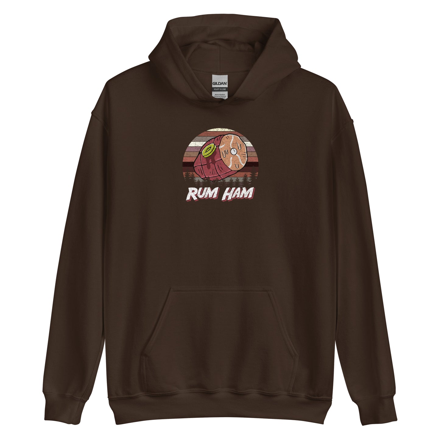 Rum Ham Retro Unisex Hoodie