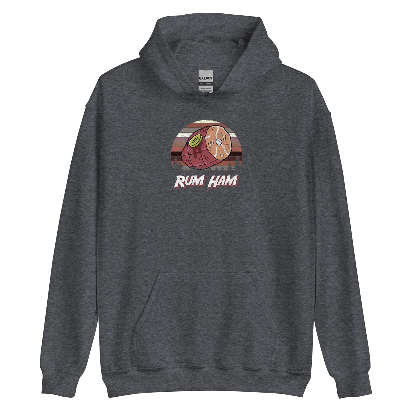Rum Ham Retro Unisex Hoodie