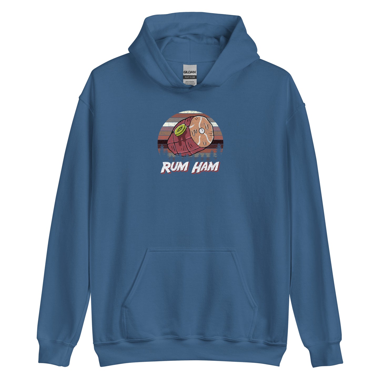Rum Ham Retro Unisex Hoodie