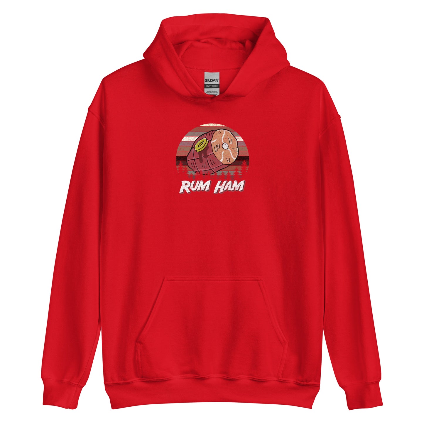 Rum Ham Retro Unisex Hoodie