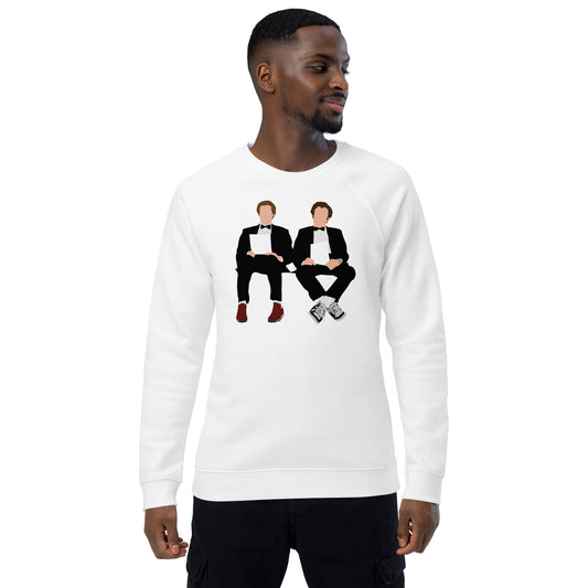 Step Brothers Minimalist Unisex Organic Raglan Sweatshirt