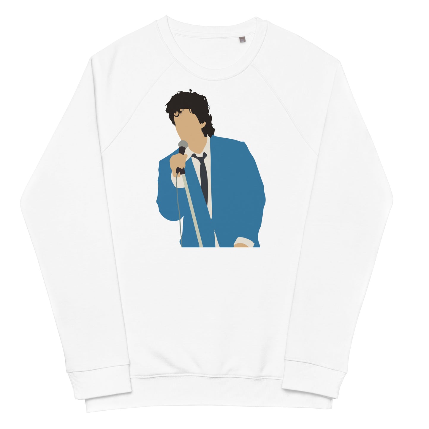 Wedding Singer Unisex organic raglan sweatshirt