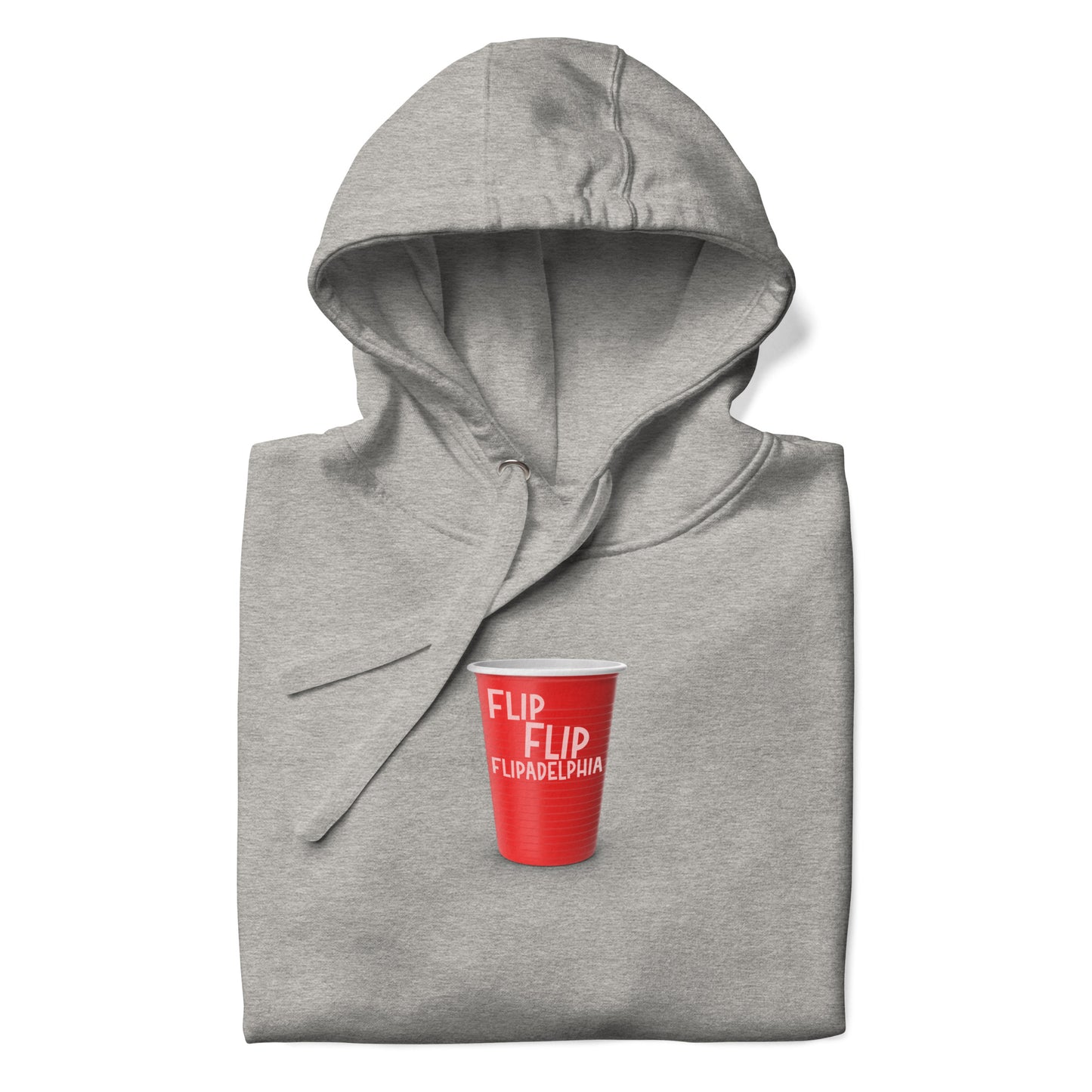 Flip a Delphia Solo Cup Unisex Hoodie