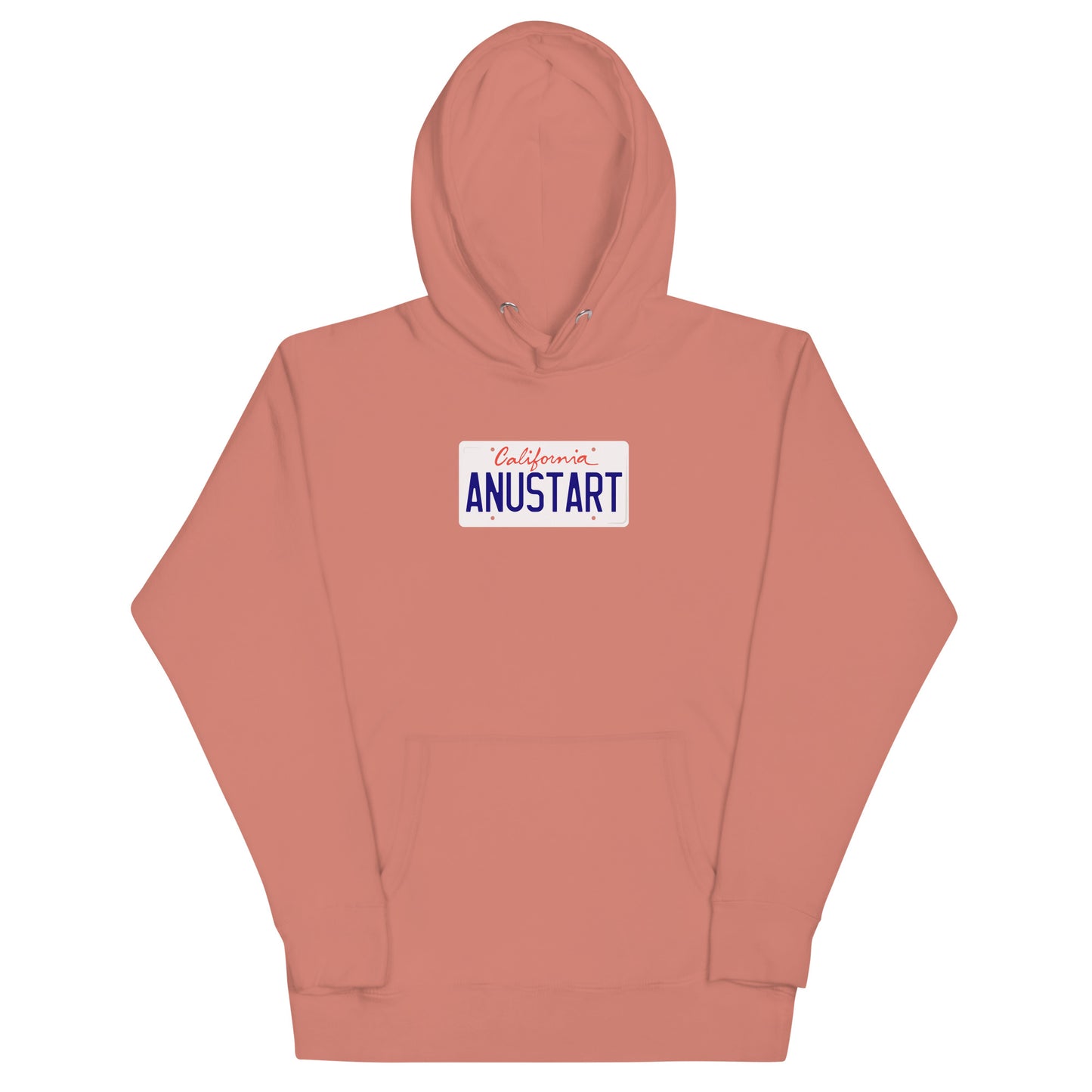Anustart Minimal License Plate Unisex Hoodie