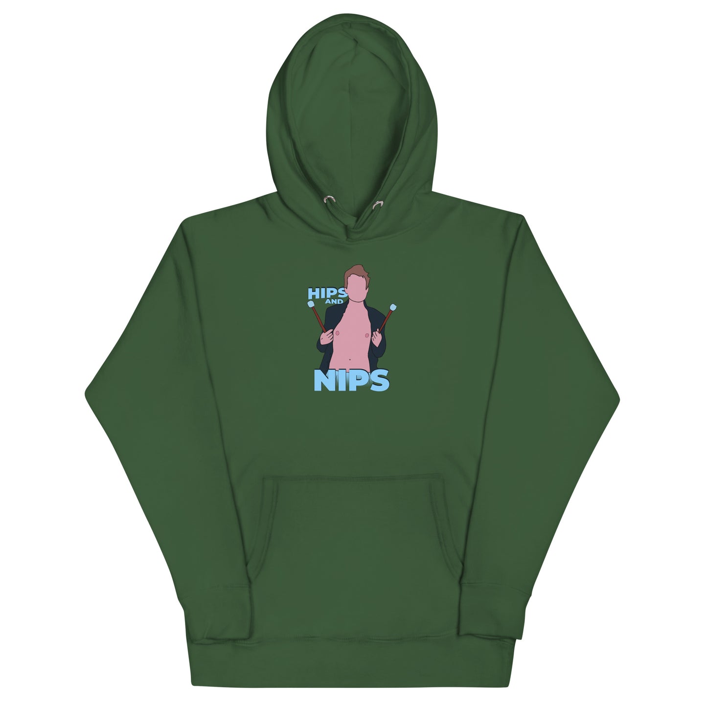 Hips and Nips Unisex Hoodie