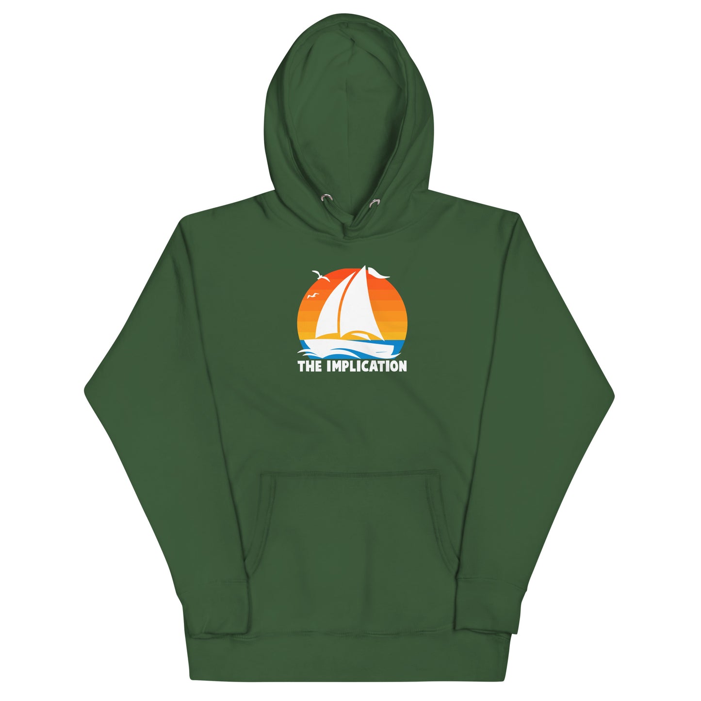 The Implication Retro Sun Unisex Hoodie