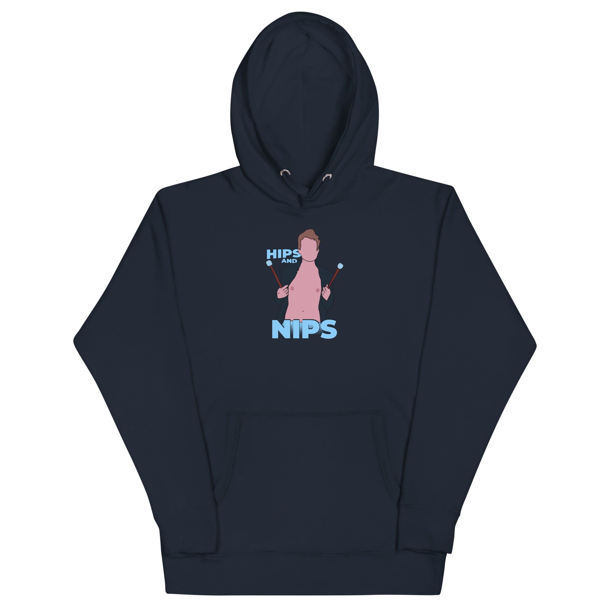 Hips and Nips Unisex Hoodie