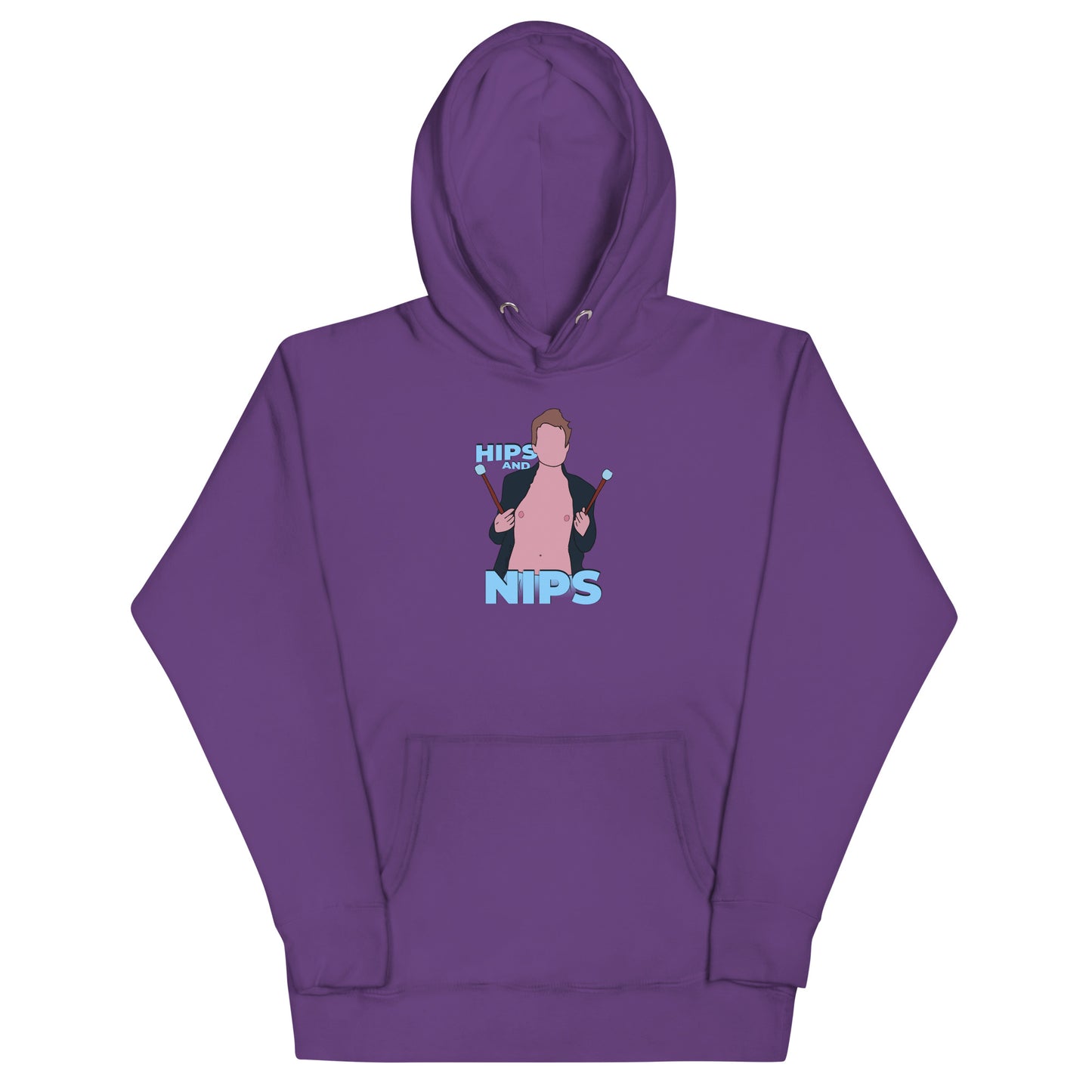 Hips and Nips Unisex Hoodie