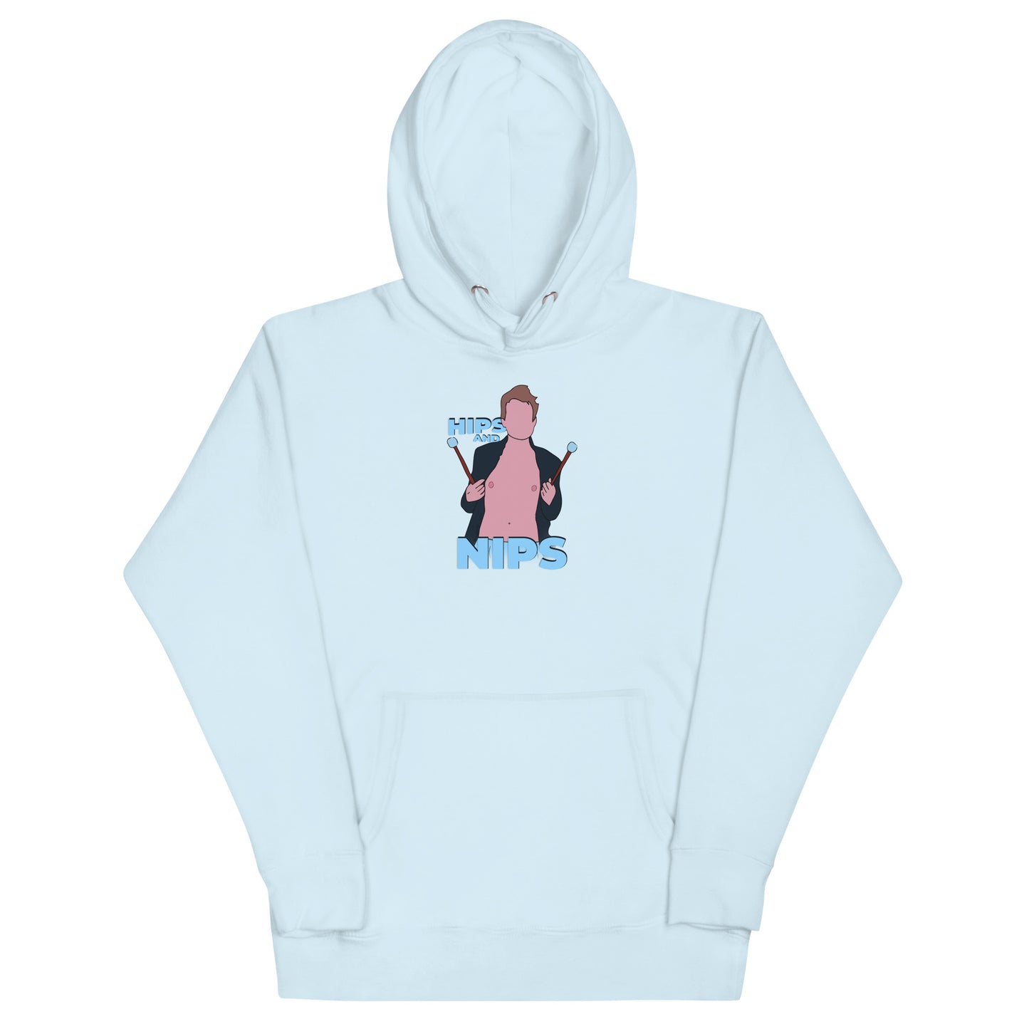 Hips and Nips Unisex Hoodie