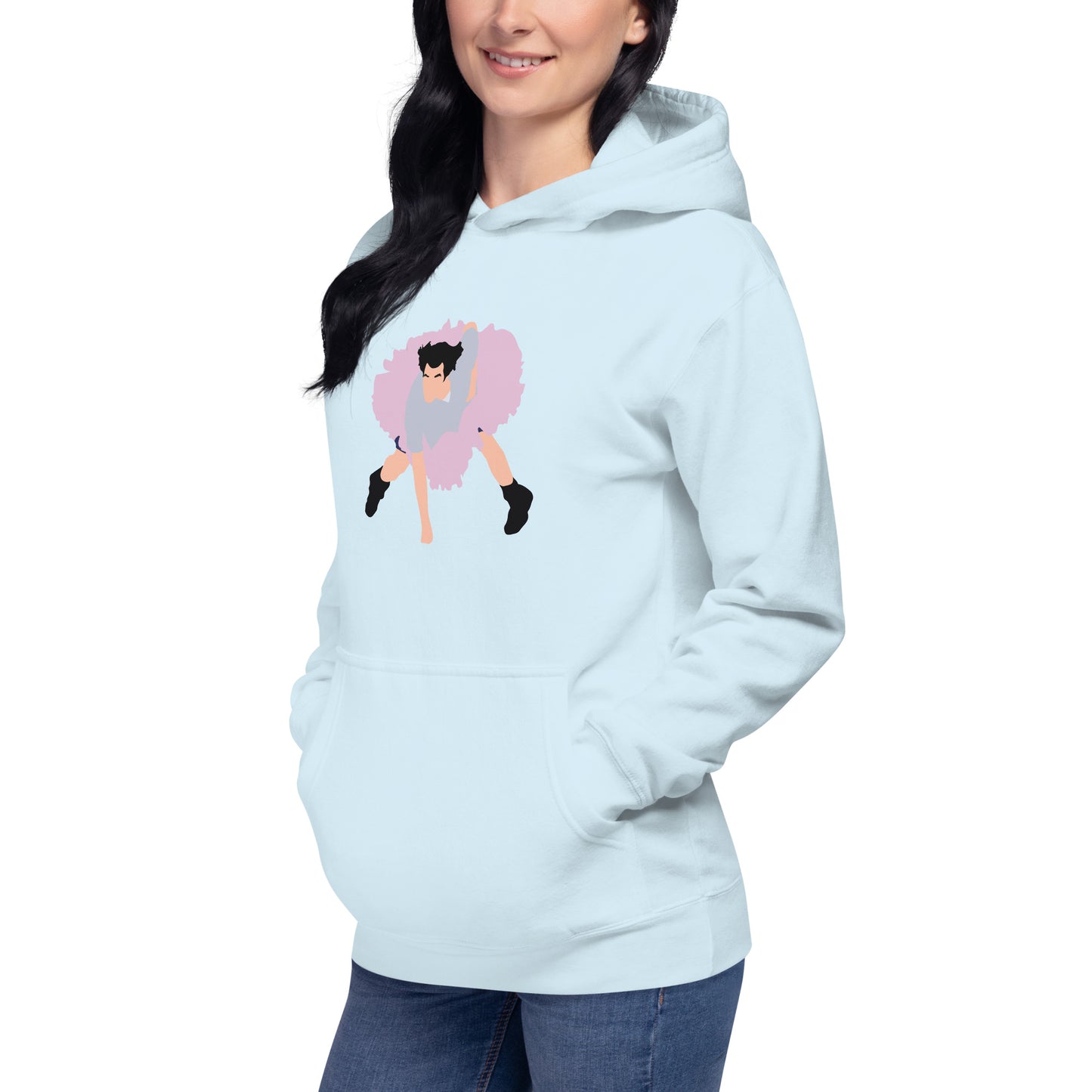 Ace Ventura Minimalist Blue 42 Unisex Hoodie