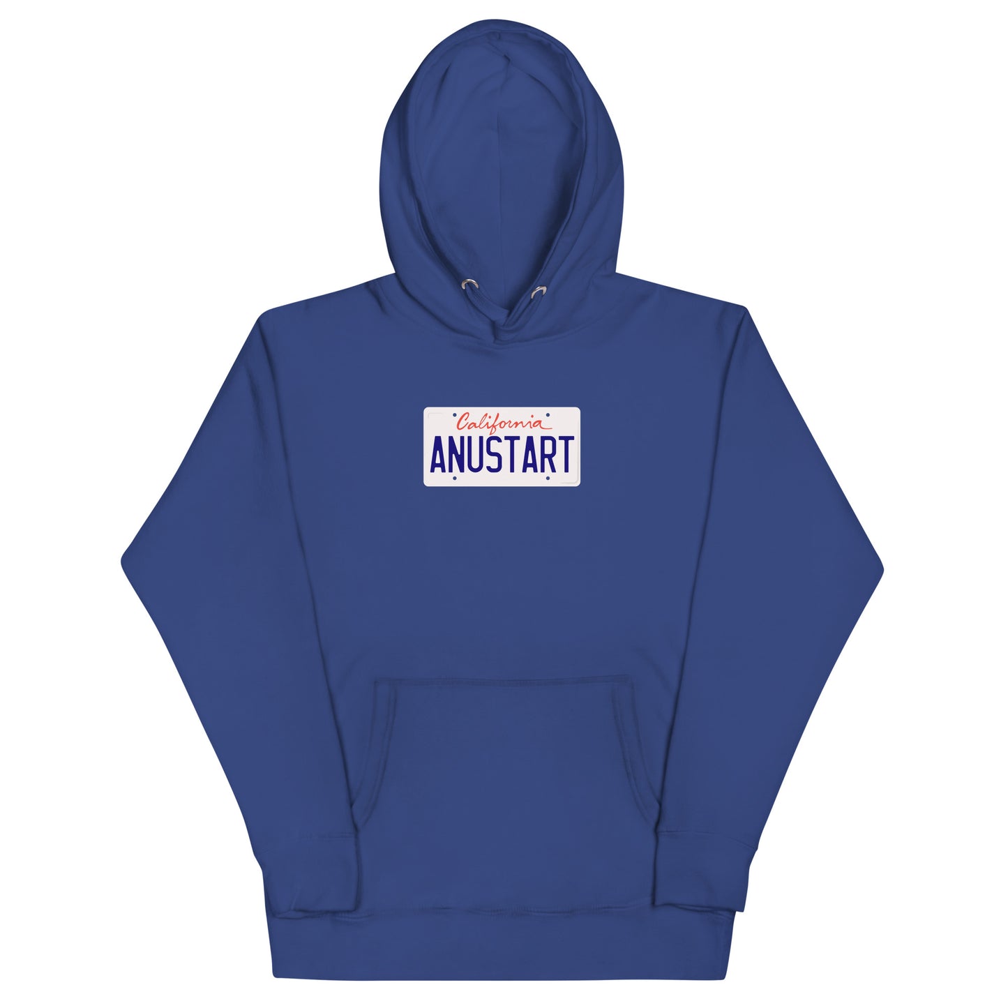 Anustart Minimal License Plate Unisex Hoodie