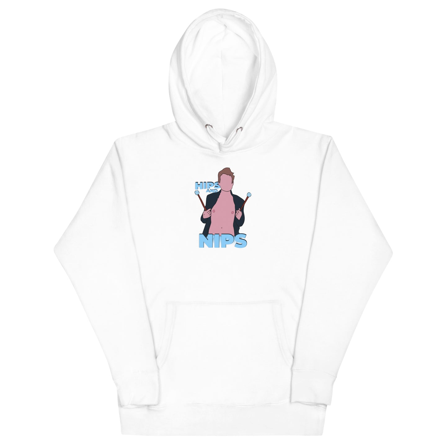 Hips and Nips Unisex Hoodie
