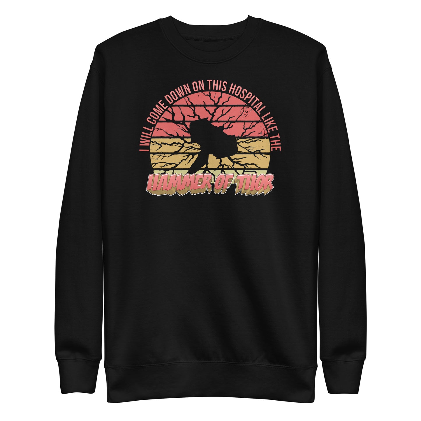 Hammer of Thor (Red Edition) Unisex Premium Sweatshirt