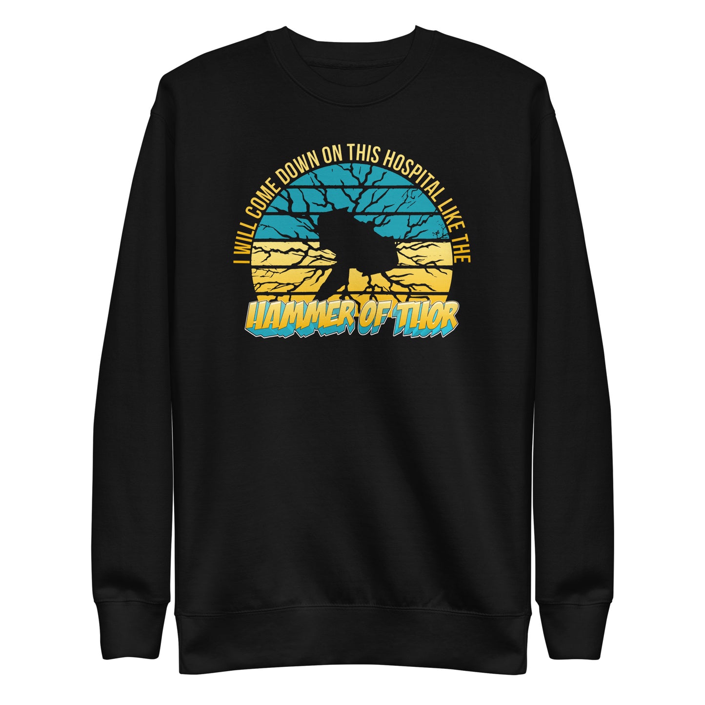 Hammer of Thor (Blue Edition) Unisex Premium Sweatshirt