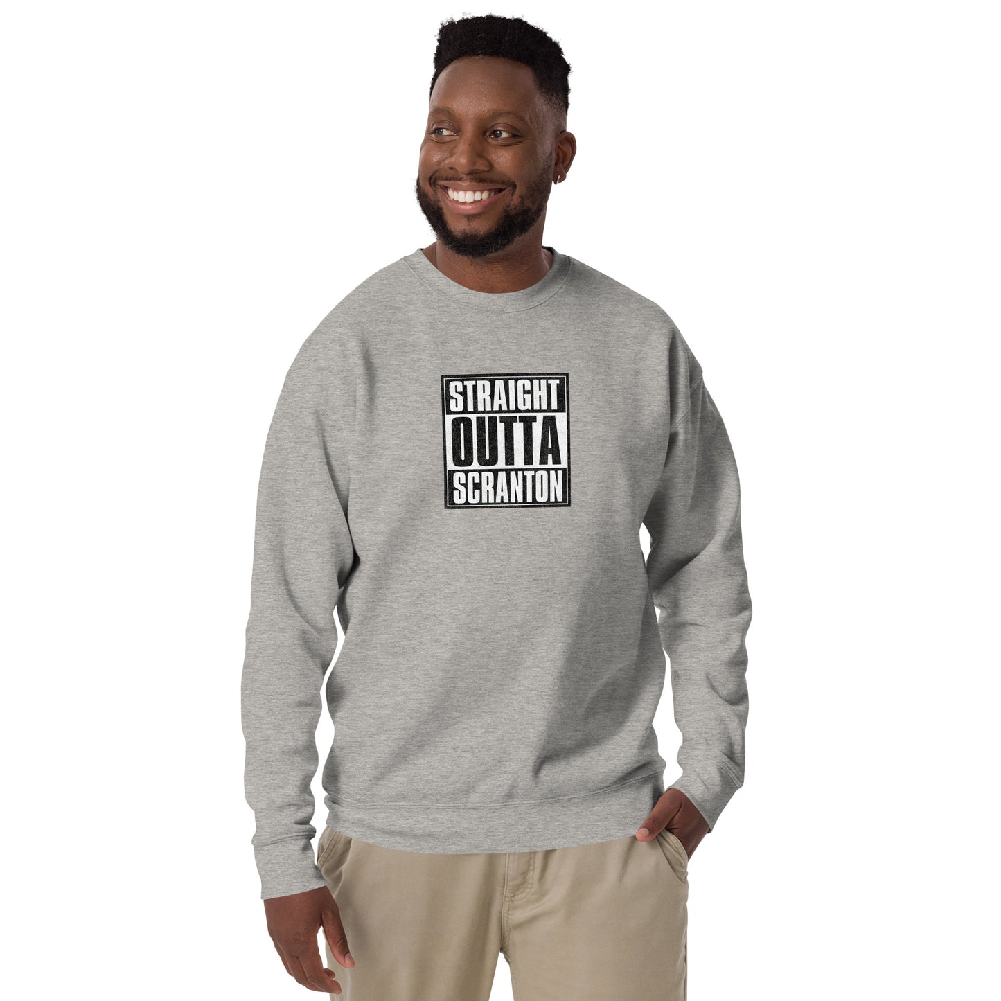 Straight Outta Scranton Unisex Premium Sweatshirt