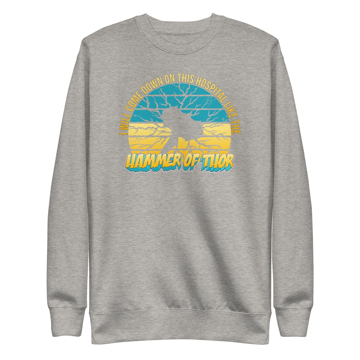 Hammer of Thor (Blue Edition) Unisex Premium Sweatshirt