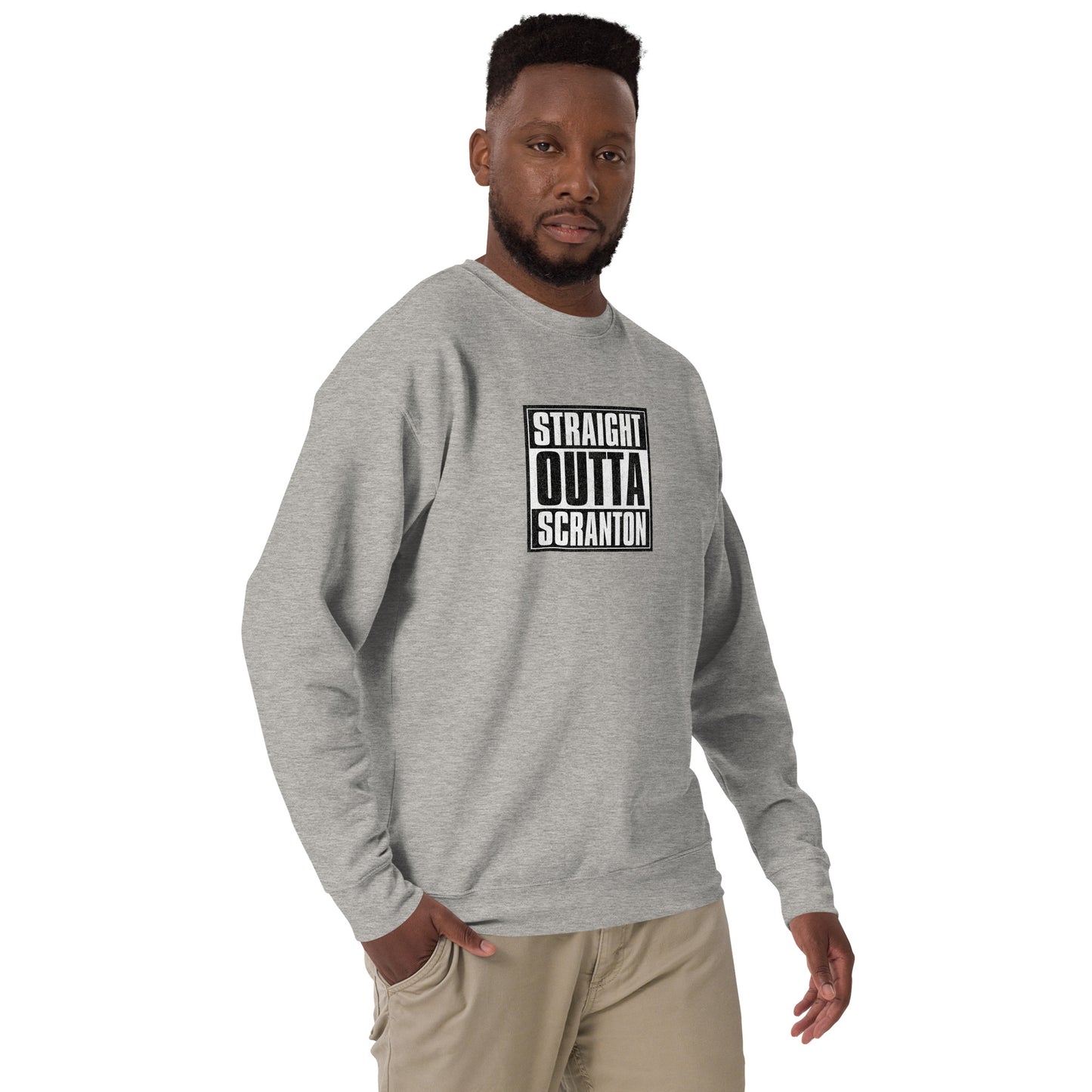 Straight Outta Scranton Unisex Premium Sweatshirt