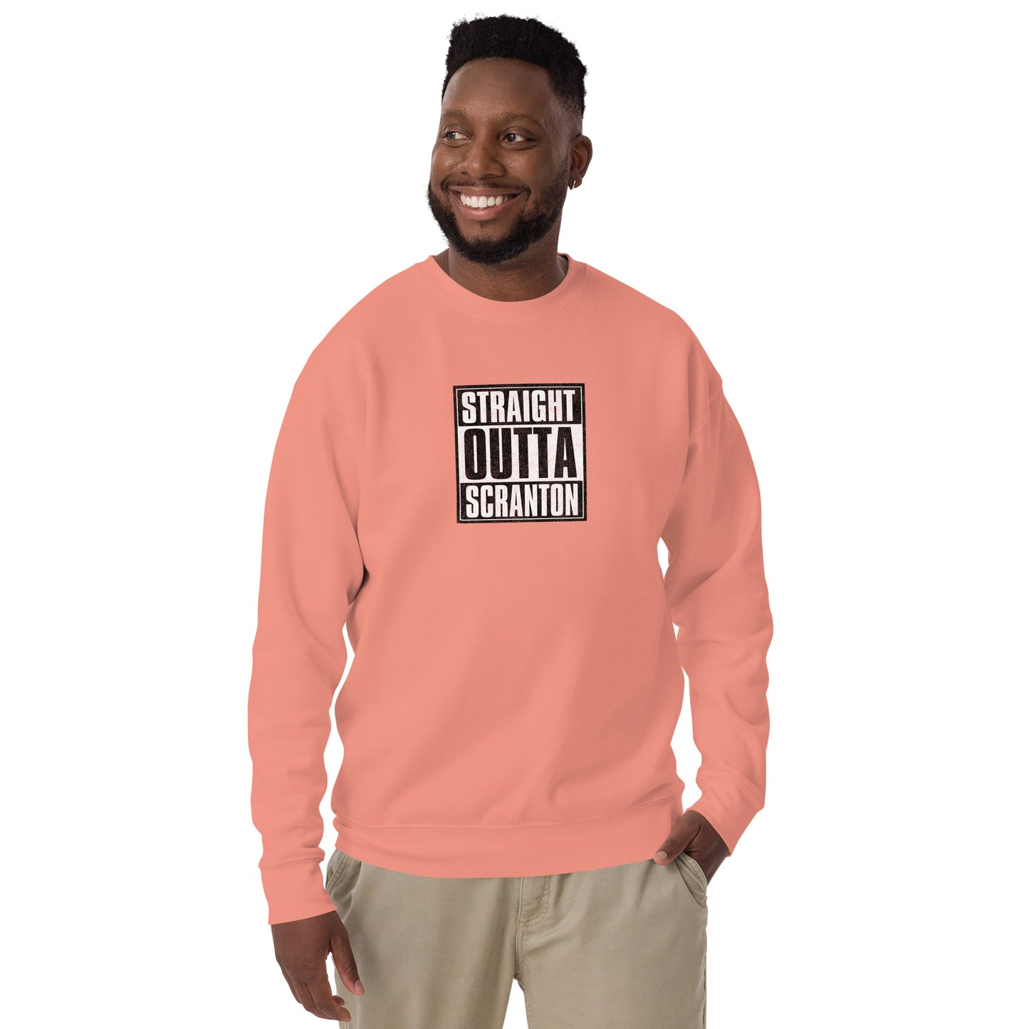 Straight Outta Scranton Unisex Premium Sweatshirt