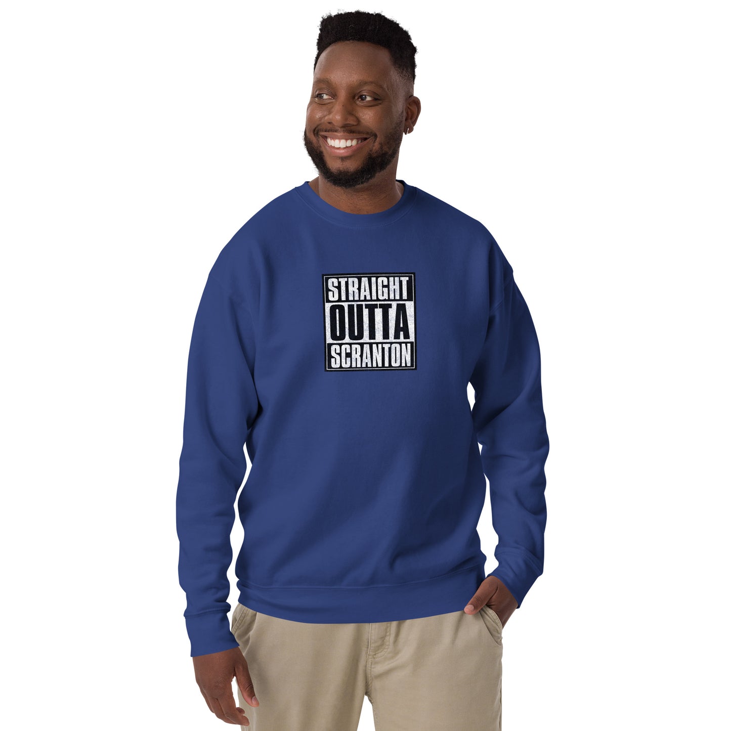 Straight Outta Scranton Unisex Premium Sweatshirt