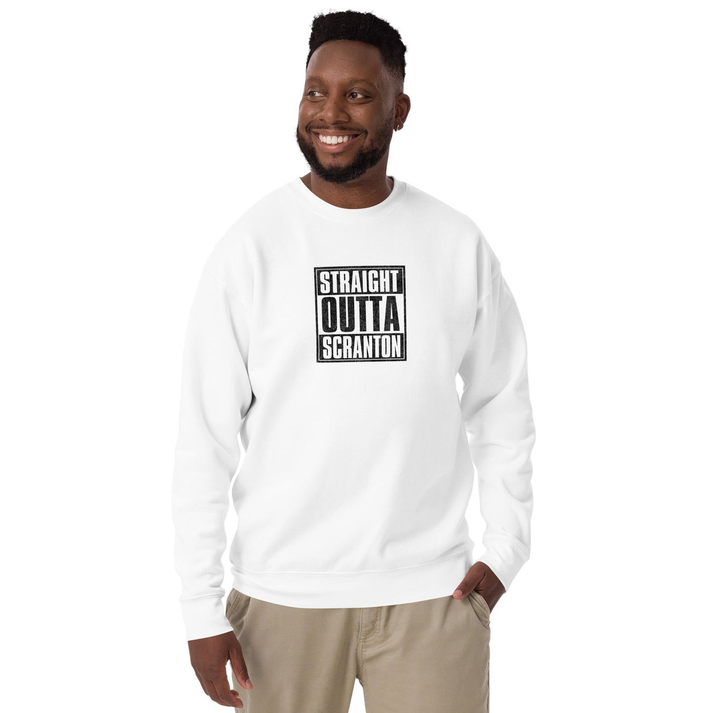 Straight Outta Scranton Unisex Premium Sweatshirt