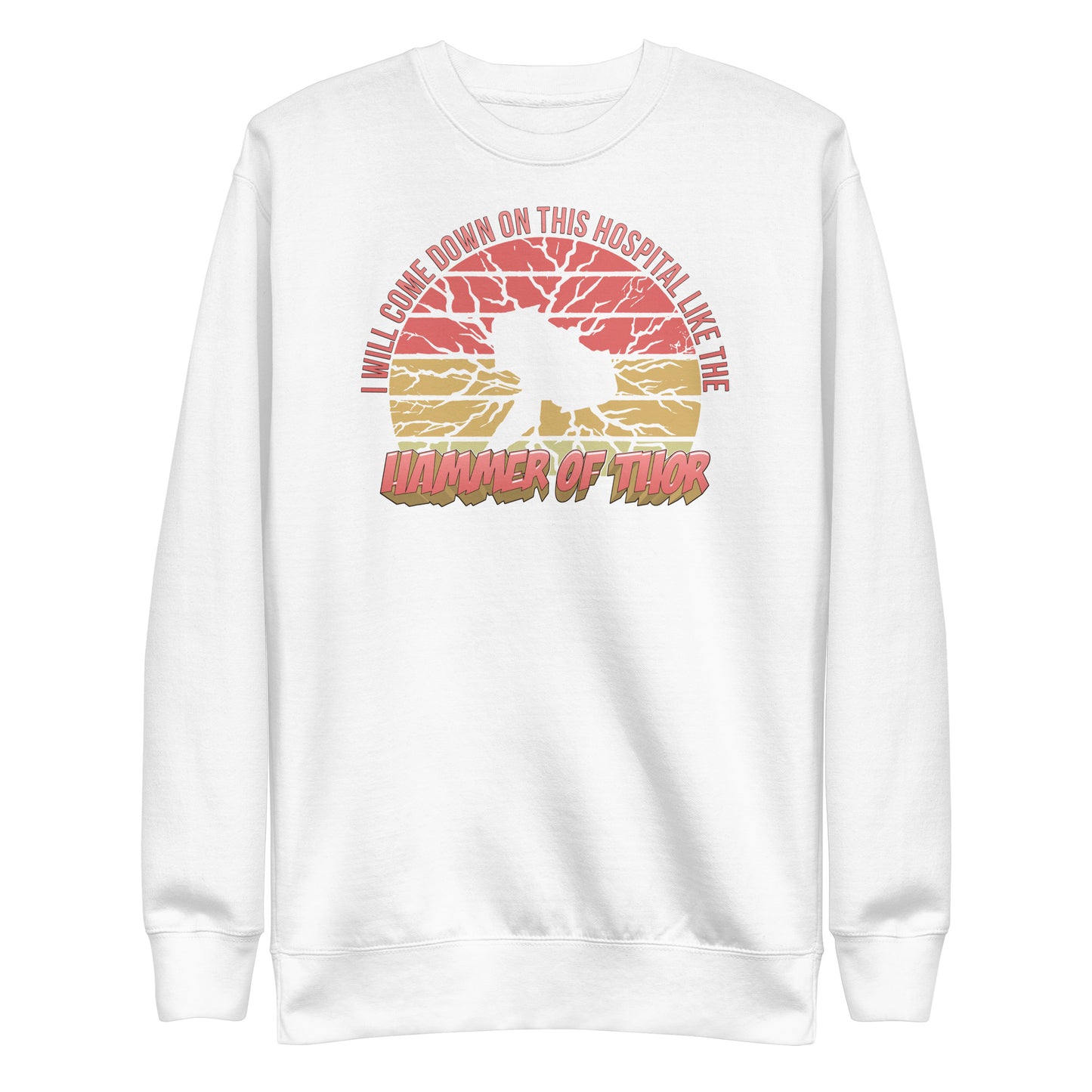 Hammer of Thor (Red Edition) Unisex Premium Sweatshirt