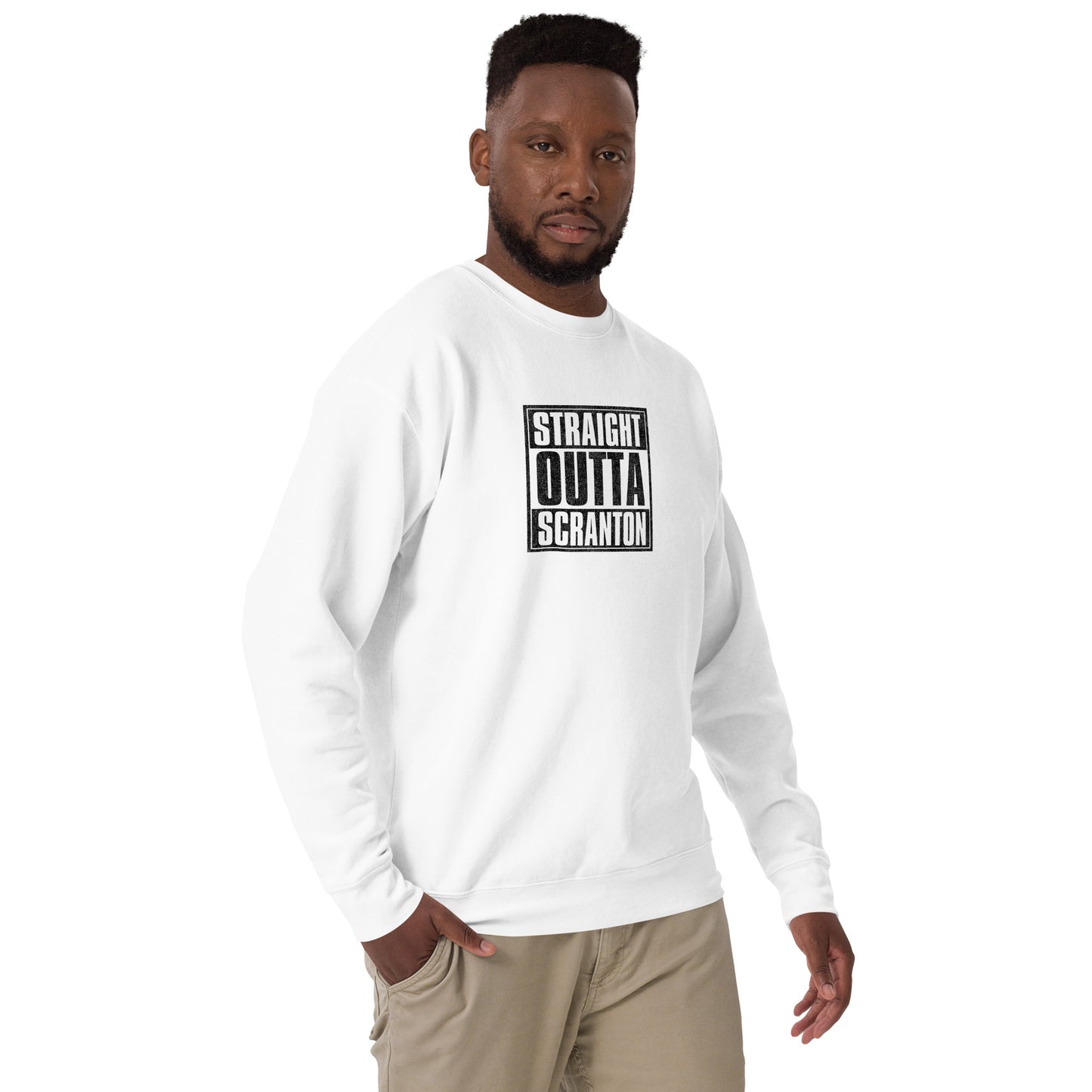 Straight Outta Scranton Unisex Premium Sweatshirt
