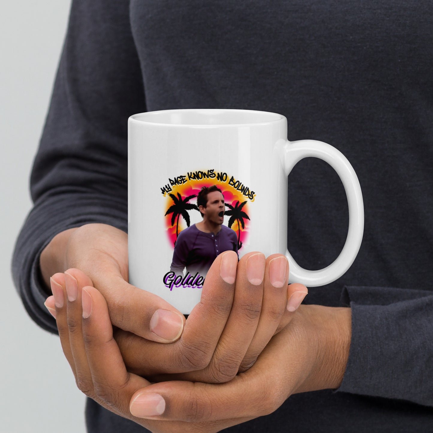 Rage Airbrush glossy mug