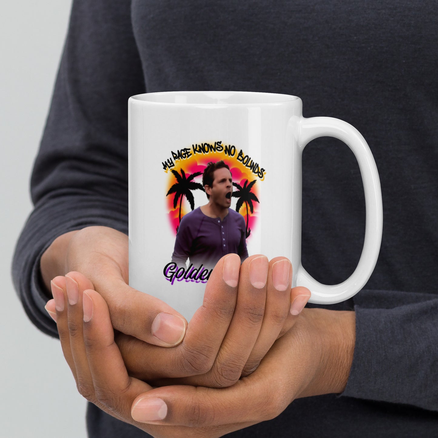 Rage Airbrush glossy mug