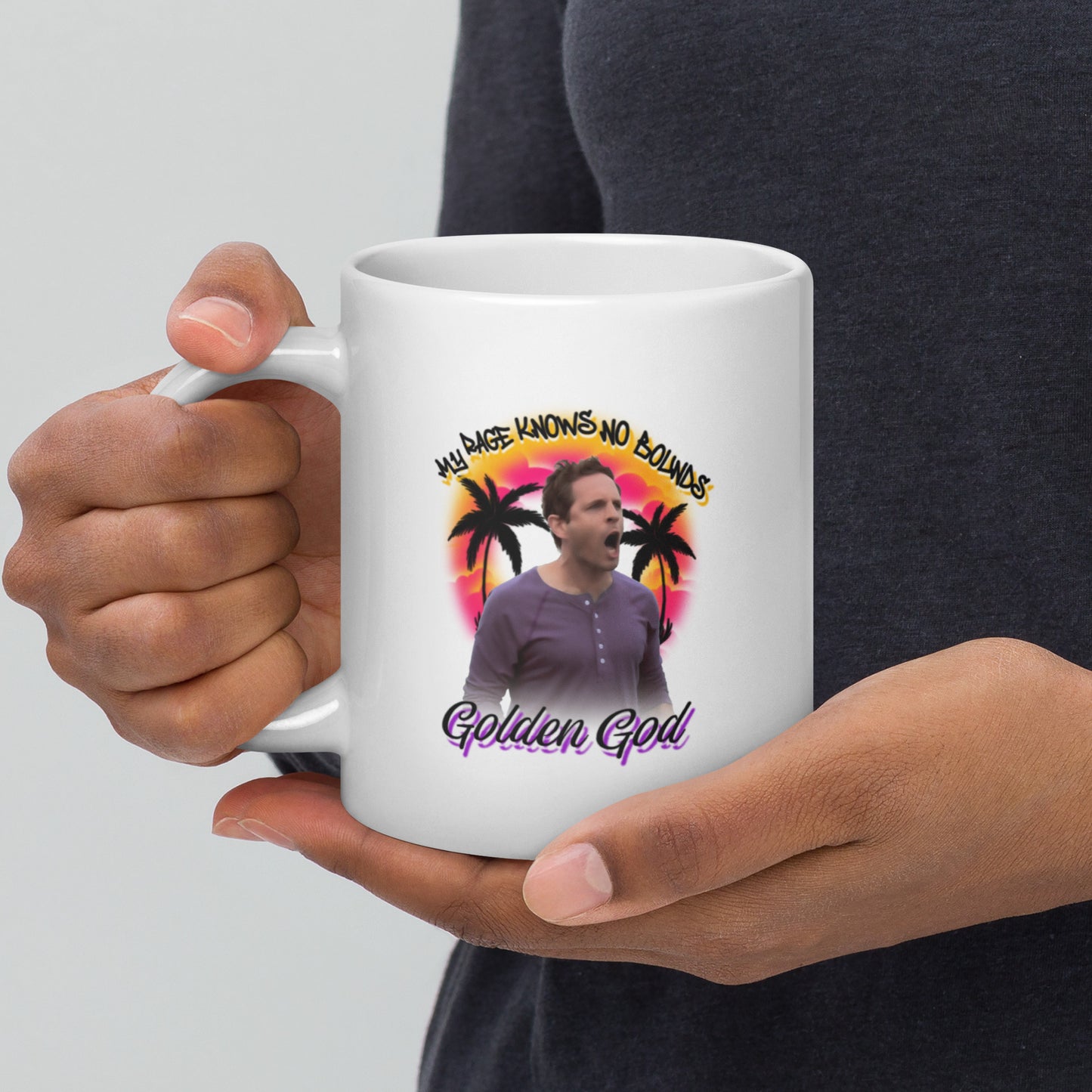 Rage Airbrush glossy mug