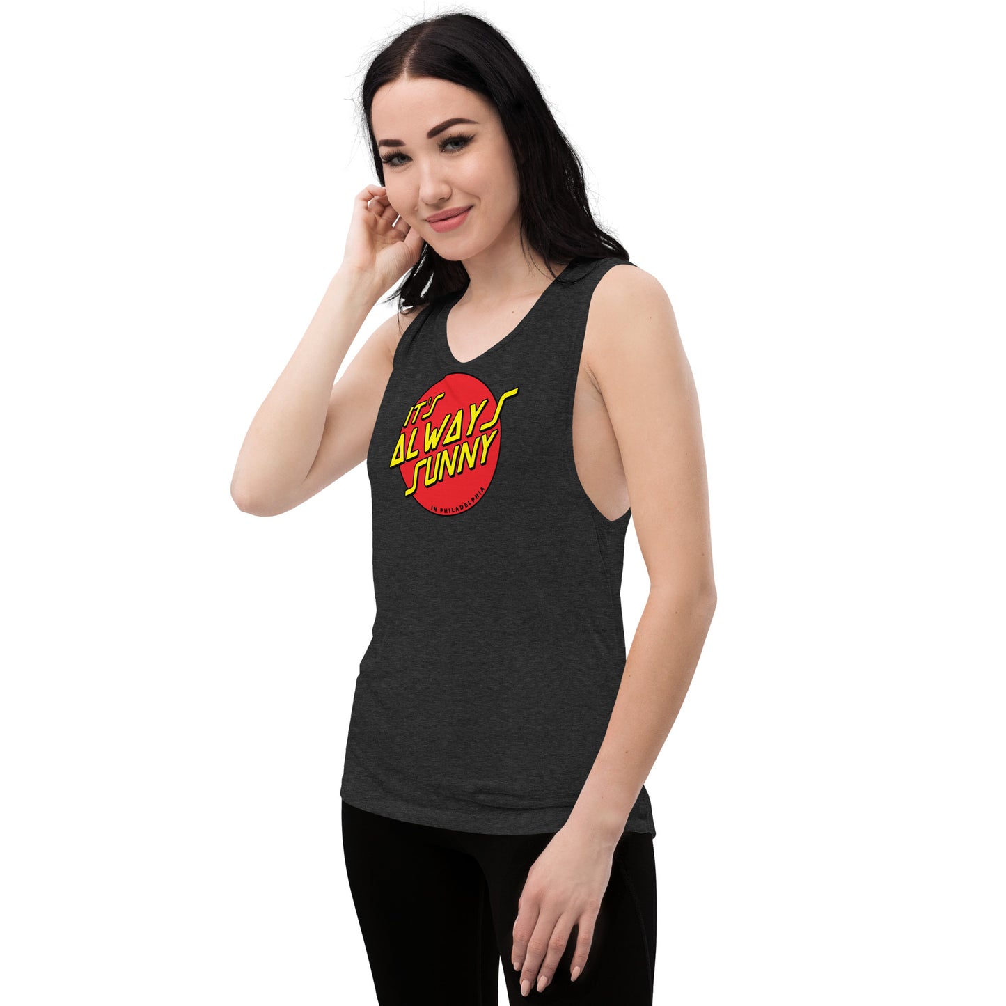 Always Sunny Cruz Ladies’ Muscle Tank