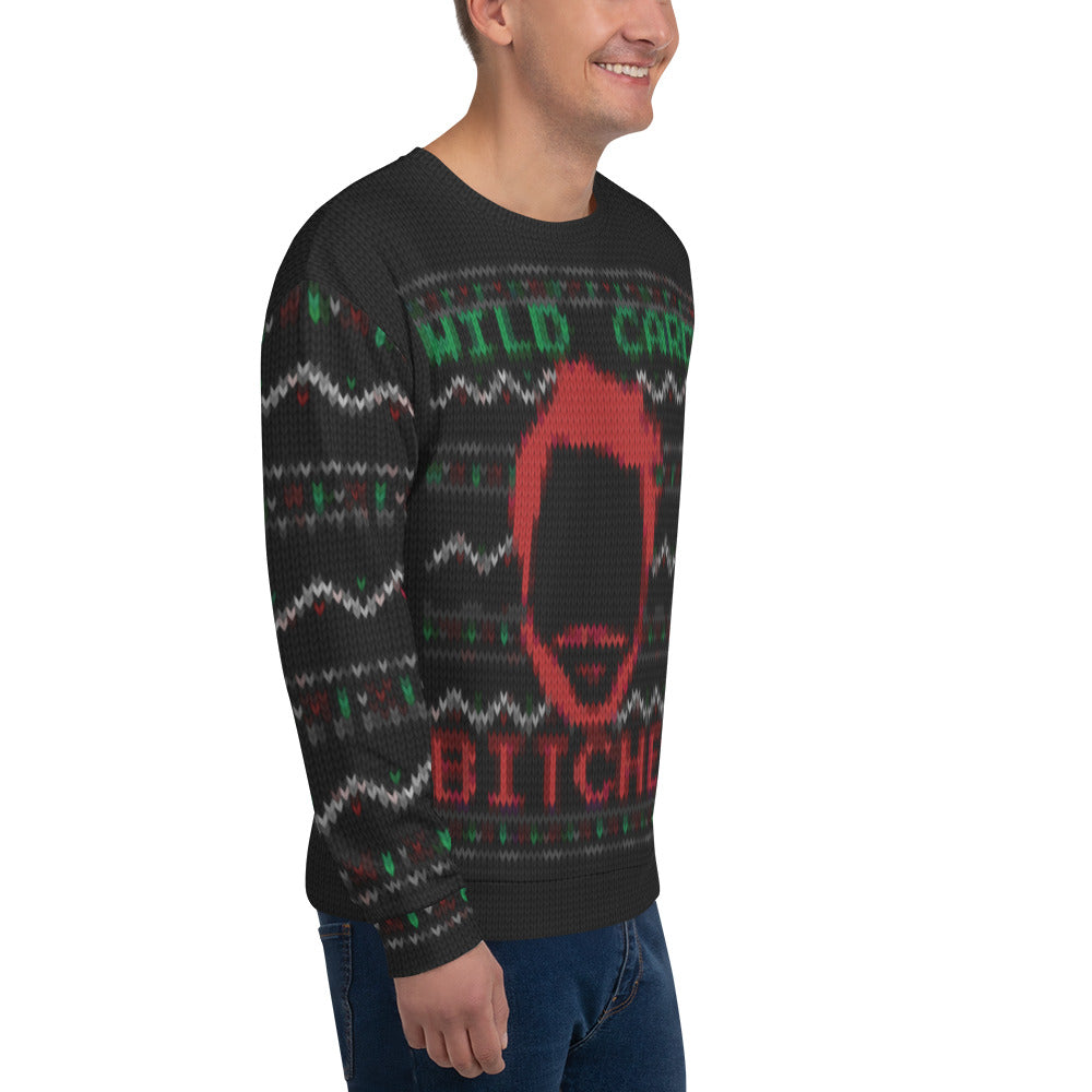 Wild Card Christmas Unisex Sweatshirt