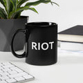 Riot Black Glossy Mug