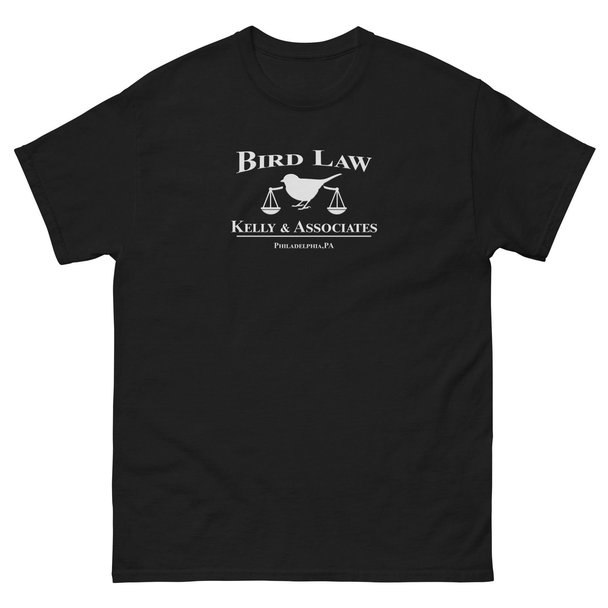 Bird Law Kelly and Associates (White Logo) Unisex Tee