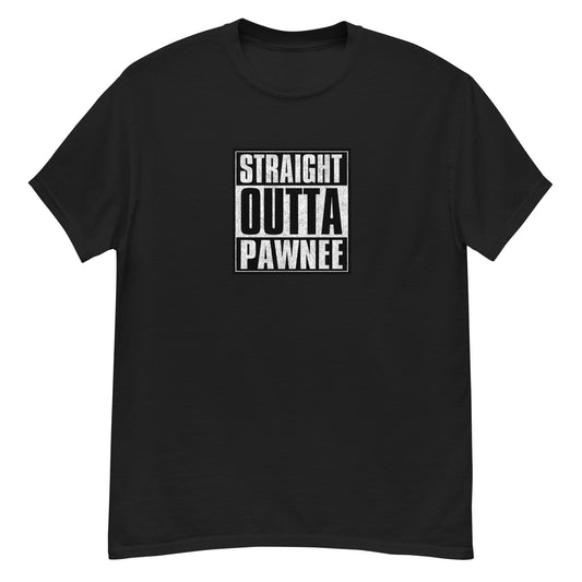 Straight Outta Pawnee classic tee