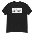 Anustart Minimal License Plate  classic tee