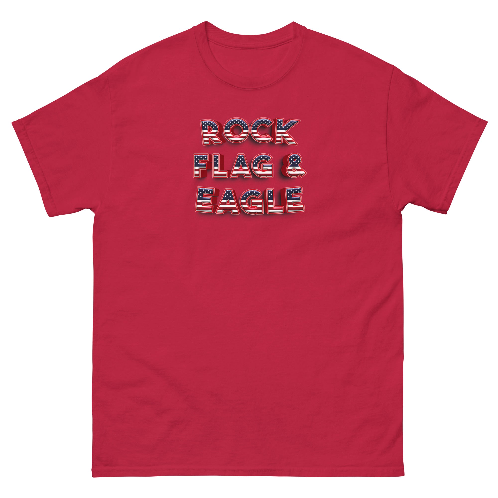 Rock Flag & Eagle tee