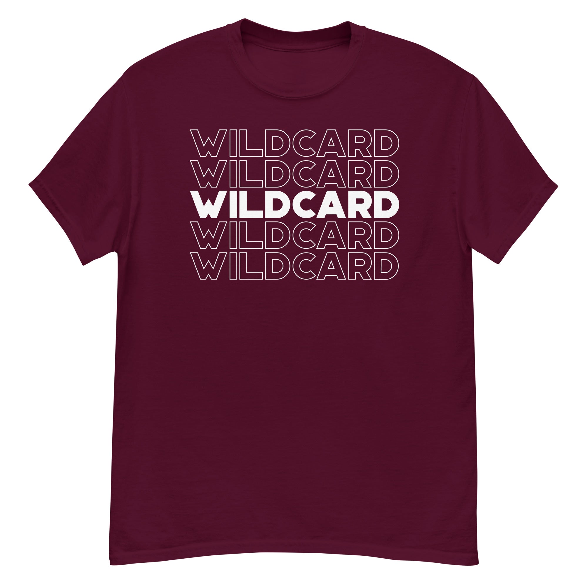 Wildcard Wildcard Wildcard classic tee