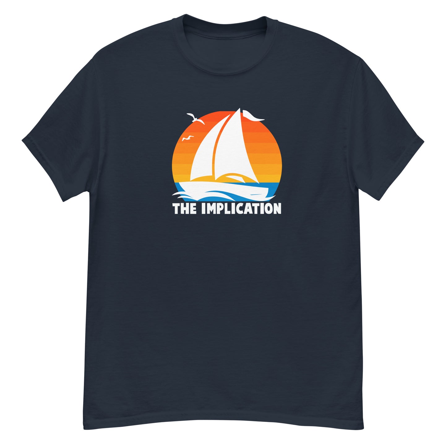 The Implication Retro Sun unisex tee