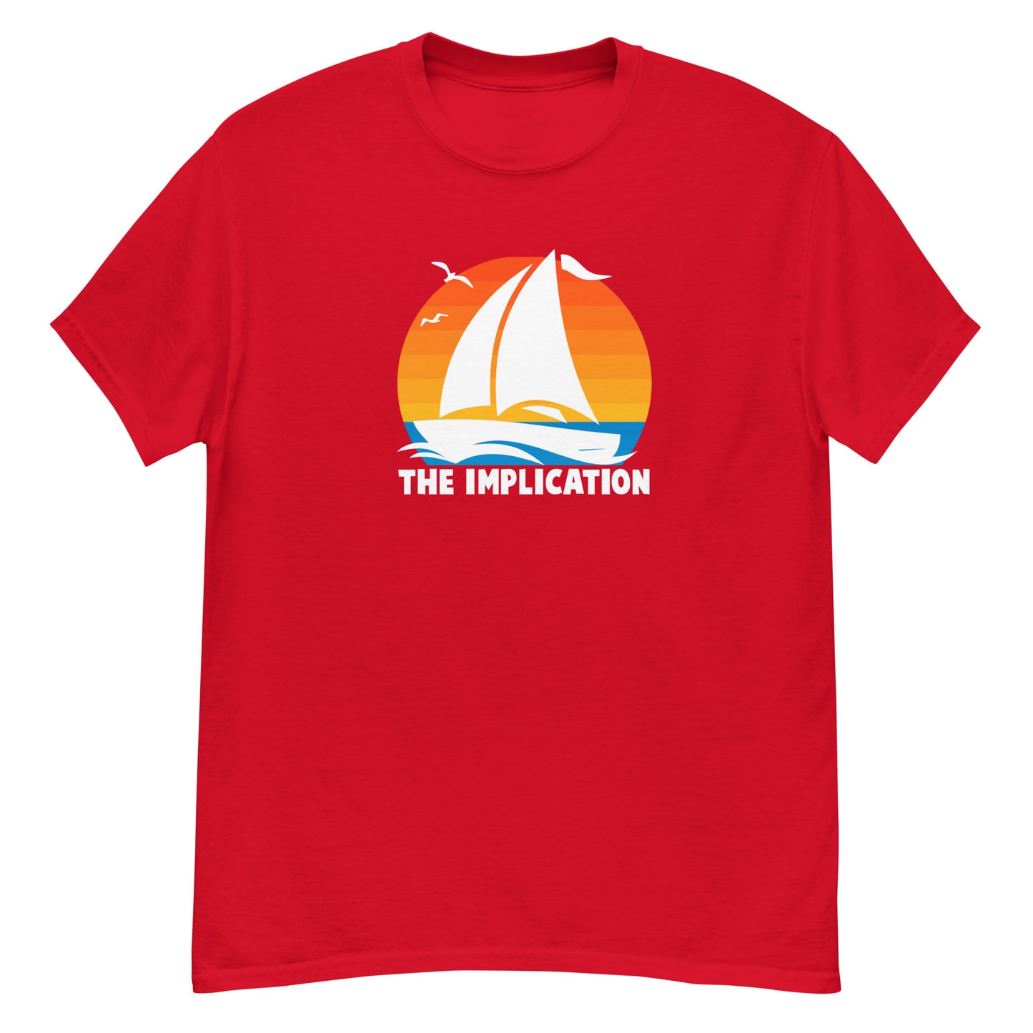 The Implication Retro Sun unisex tee