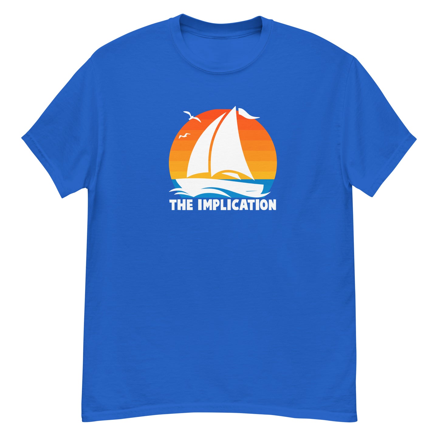 The Implication Retro Sun unisex tee