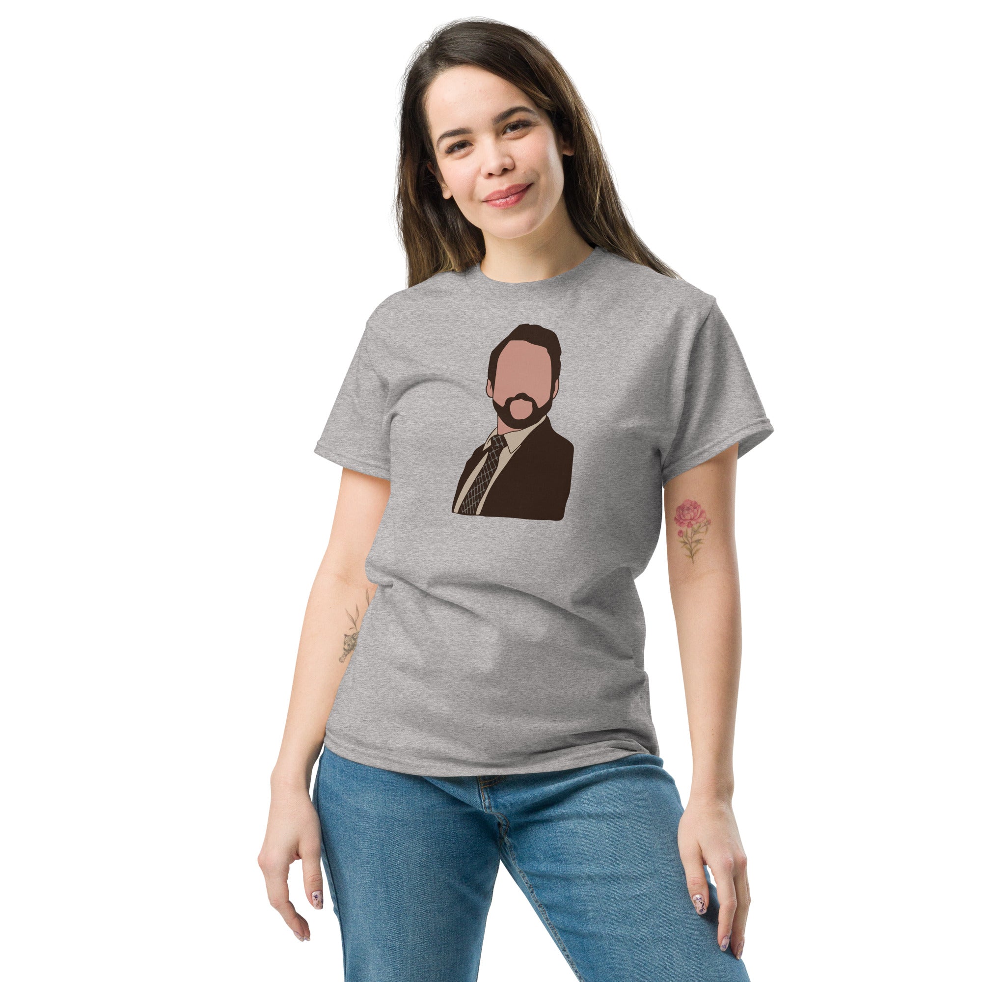 Charlie Mac Stare Minimalist Unisex Tee