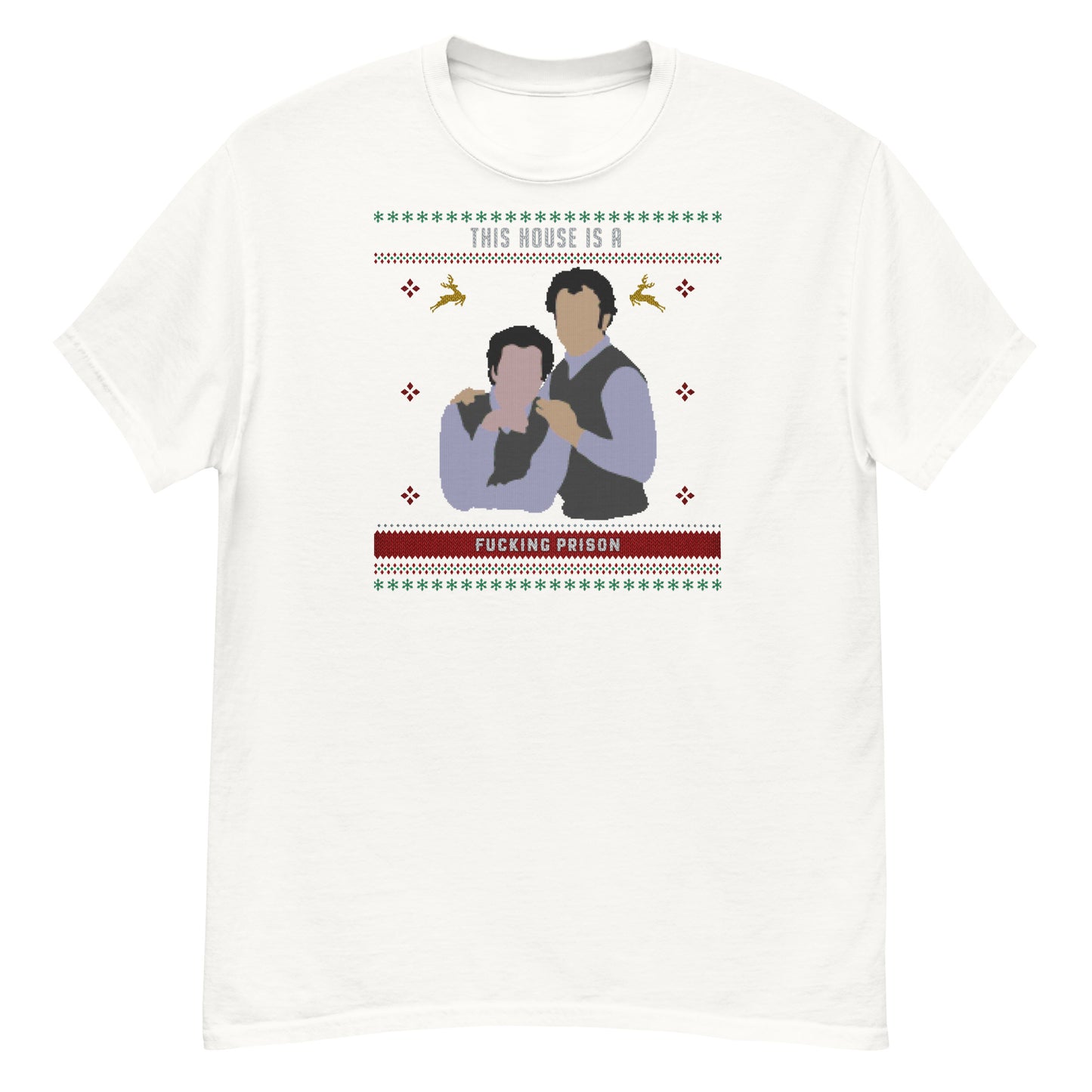This House is a Prison X-Mas Tee - classic tee