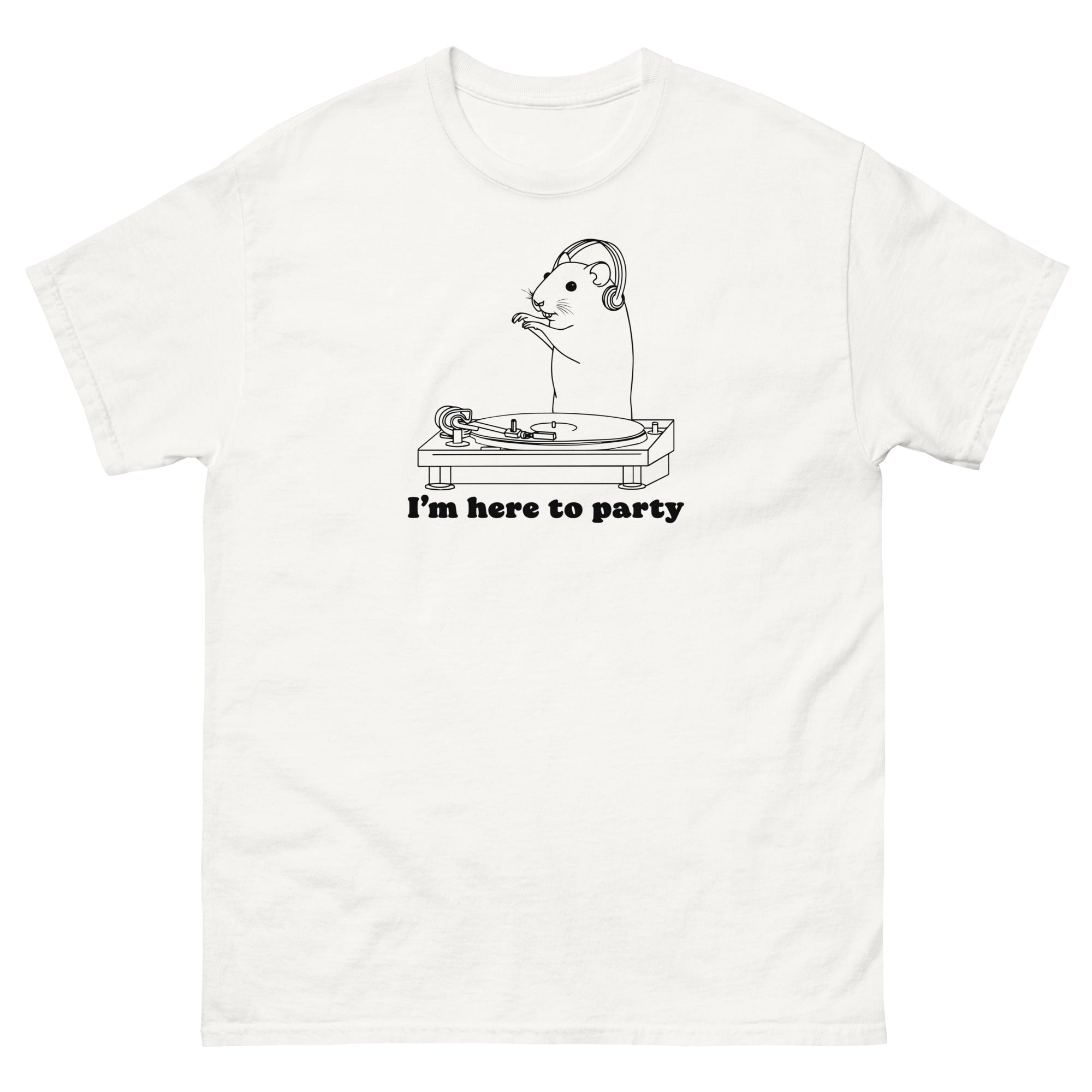 Party Hamster Unisex Tee