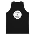 Life is Happy premium tank top