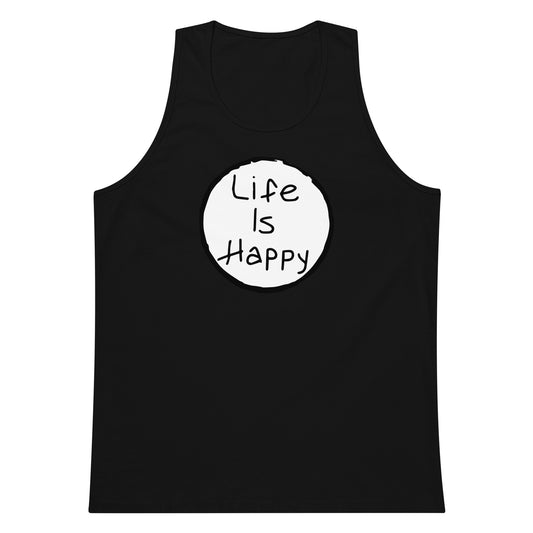 Life is Happy premium tank top
