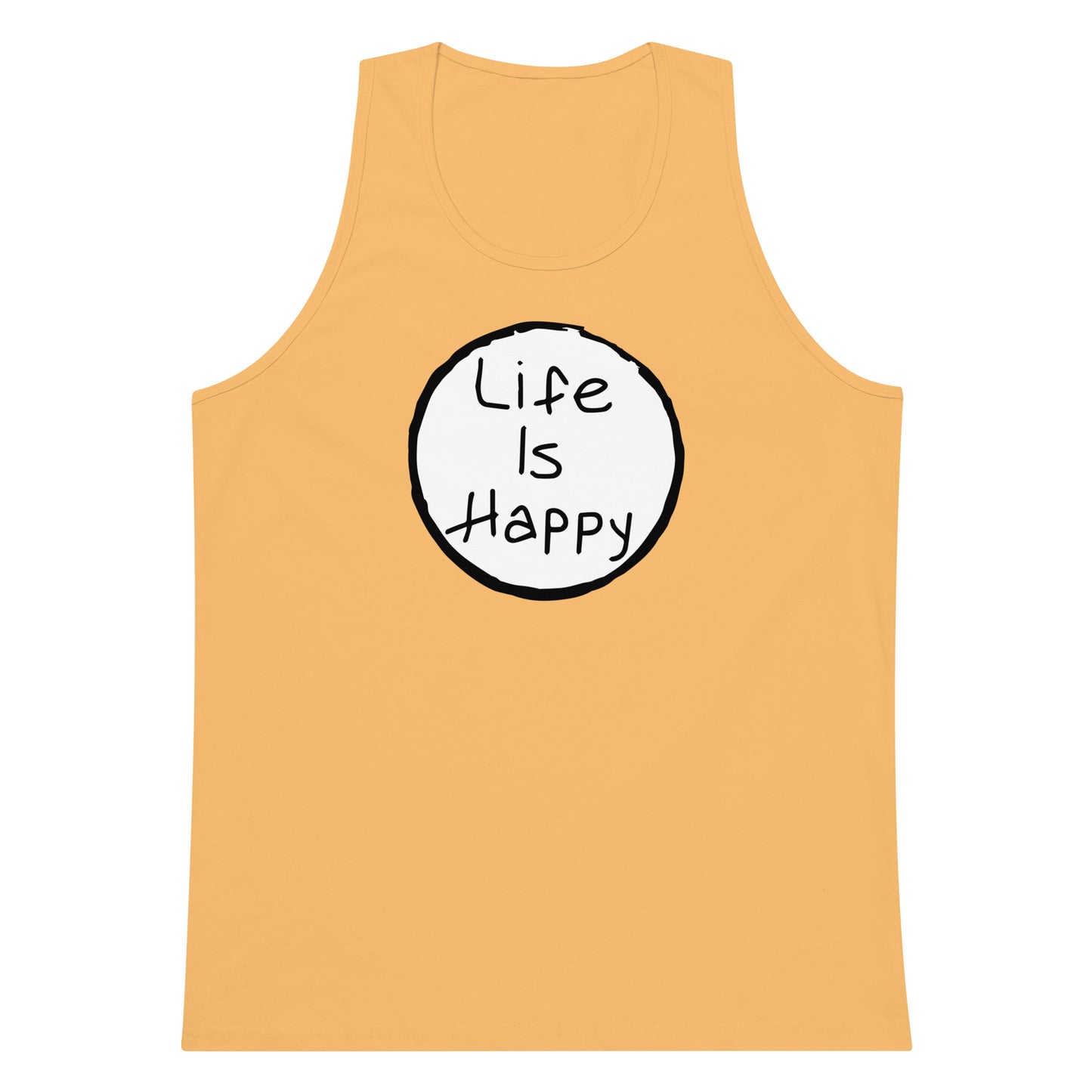 Life is Happy premium tank top