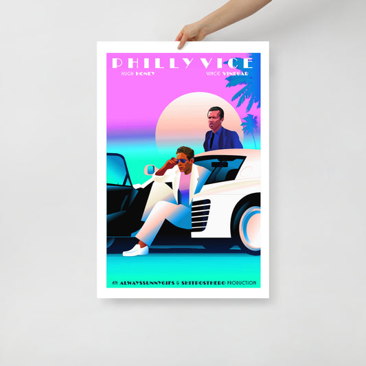 Philly Vice Photo paper poster