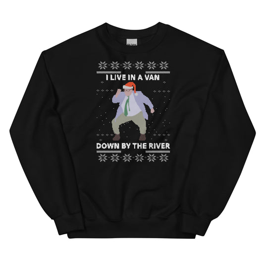 Van Down By The River X-Mas Sweater - Unisex Sweatshirt